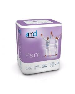 AMD Pull Up Pants Maxi Purple (L)