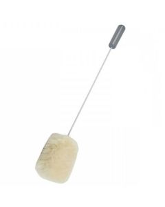 Long Bendable Handle Sheepskin Washing Pad