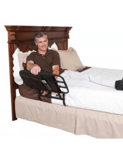 Adjustable Bed Rail with Storage Pouch