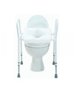 Toilet Seat Aid, Adjustable Height