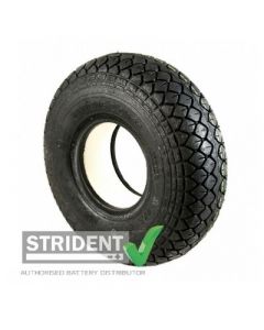 Black Solid Tyre 330 X 100 (4.00-5)