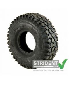 Black Pneumatic Tyre 410/350 X 4