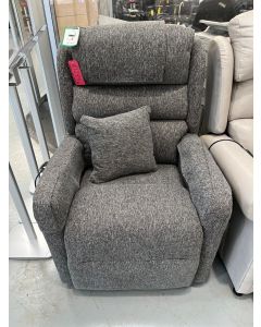 Grey Single-Motor Chair with Cushion