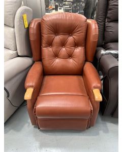 Brown Leather Single-Motor with Knuckles