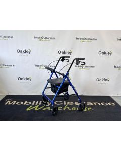 4-Wheel Rollator (Blue)