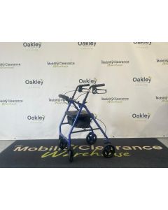 4-Wheel Rollator (Blue)